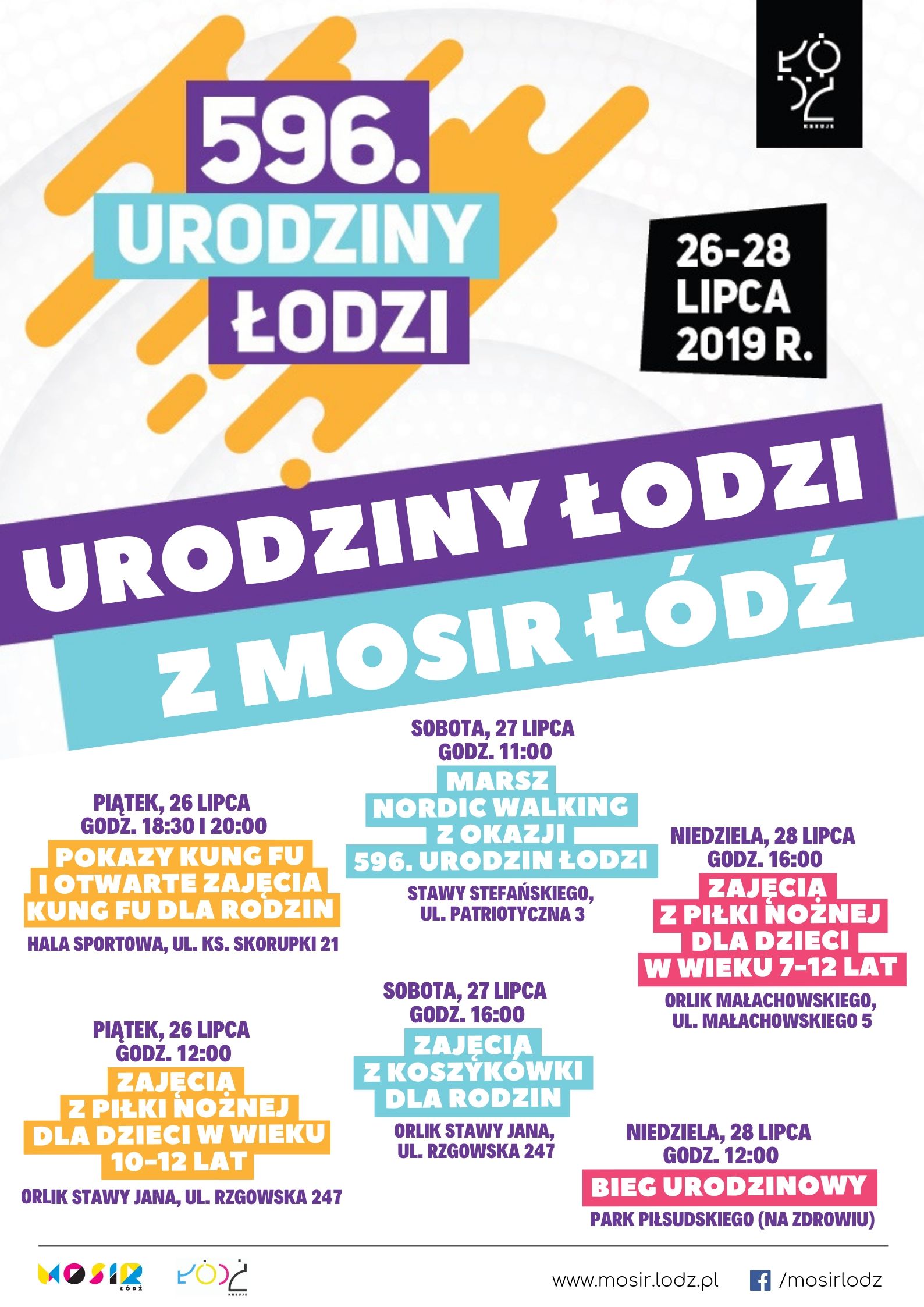 NOWE 596. Urodziny Łodzi